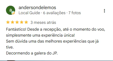 Avaliação de andersondelemos no Google